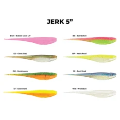 TackleWest Soft Plastic Lures|Flies>Rapala Crush City The Jerk 5