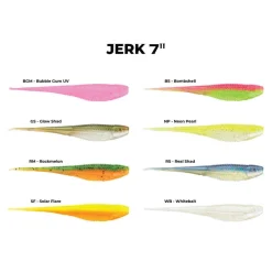 TackleWest Soft Plastic Lures|Flies>Rapala Crush City The Jerk 7