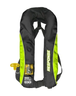 Response Safety And Inflatable PFDs|Flies>Manual Inflatable PFD Adult Green