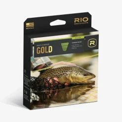 Rio Flies|Fly Lines>Elite Gold Fly Line Moss/Gold/Gray