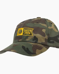 Salty Crew Hats And Headwear|Flies>Alpha Dad Hat Camo