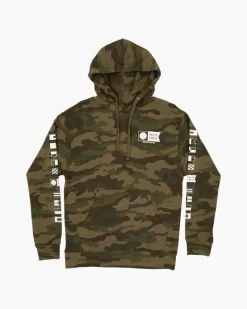 Salty Crew Jackets And Jumpers|Flies>Alpha Fleece Jumper Camo