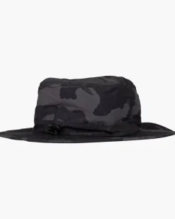 Salty Crew Hats And Headwear|Flies>Alpha Tech Boonie Hat Black Camo