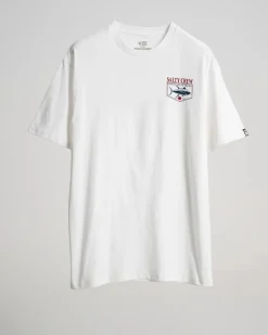 Salty Crew Short Sleeve Shirts Mens|Flies>Angler Standard Tee White