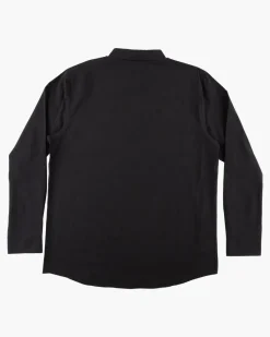 Salty Crew Long Sleeve Shirts Mens|Flies>Cortes LS Woven Black