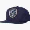 Salty Crew Hats And Headwear|Flies>Current 6 Panel Hat Navy