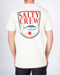 Salty Crew Short Sleeve Shirts Mens|Flies>Current SS Tee White