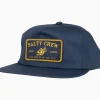 Salty Crew Fishing Apparel|Flies>Fishhead 5 Panel Hat Navy