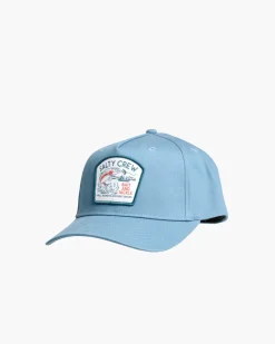 Salty Crew Hats And Headwear|Flies>Fly Trap 5 Panel Cap Dark Slate