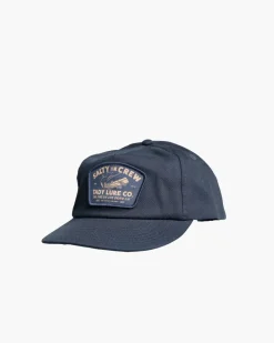 Salty Crew Hats And Headwear|Flies>Grindem 5 Panel Cap Navy