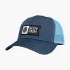 Salty Crew Hats And Headwear|Flies>Pinnacle 2 Retro Trucker Slate Blue