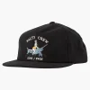 Salty Crew Fishing Apparel|Flies>Pinnacle Broadbill Corduroy 5 Panel Black