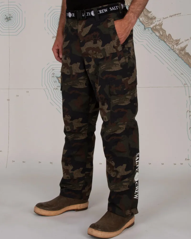 Salty Crew Shorts, Pants And Waders|Flies>Pinnacle Pant Camo