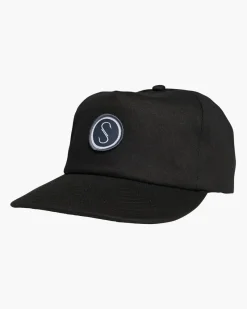 Salty Crew Hats And Headwear|Flies>S Hook 5 Panel Unstructd Hat Coal
