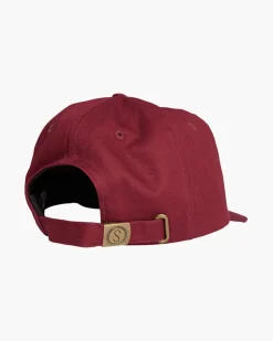 Salty Crew Hats And Headwear|Flies>S Hook 5 Panel Unstructd Hat Mahogany