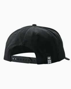 Salty Crew Hats And Headwear|Flies>Snap Attack 6 Panel Cap Black