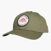 Salty Crew Hats And Headwear|Flies>Snap Attack 6 Panel Cap Military
