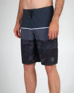 Salty Crew Shorts, Pants And Waders|Flies>Stacked Boardshort Black
