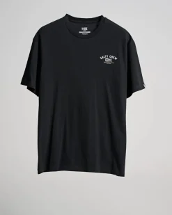 Salty Crew Short Sleeve Shirts Mens|Flies>Surf Club Premium Tee Black