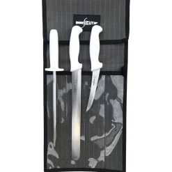 Sicut Filleting Knives|Flies>Deckie Knife Pack White Handles