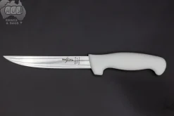 Sicut Filleting Knives|Flies>Wide Boning Knife 6inch White Handle