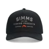 Simms Hats And Headwear|Flies>Double Haul Trucker Black