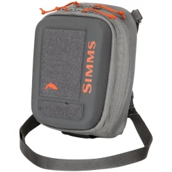 Simms Tackle Bags And Backpacks|Flies>Freestone Chest Pack Pewter