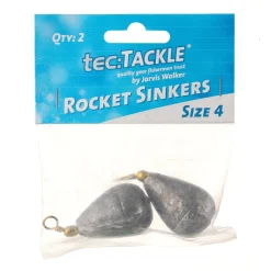 Tec Tackle Sinkers|Flies>Tectackle Rocket Sinker