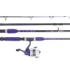 Shakespeare Flies|Pre-Mounted Rod And Reel Combos>Ugly Stik Tackle Rat 501L Combo Purple