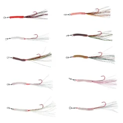 Vexed Assist Hooks|Flies>Bottom Worm Long Shank Assist 3-pack