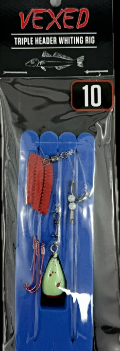 Vexed Pre-made Rigs|Flies>Double Header Whiting Rig