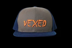 Vexed Hats And Headwear|Flies>Flatbill Cap Blue/Grey