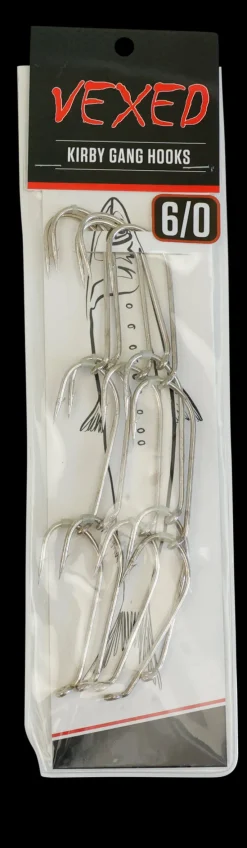 Vexed Bait Hooks|Flies>Kirby 3 Gang 5-pack