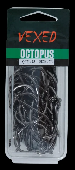 Vexed Bait Hooks|Flies>Octopus Hook 25-pack