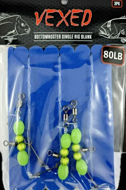 Vexed Pre-made Rigs|Flies>Triplenoster Rig Blank 3-pack