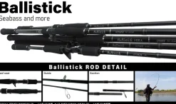 Yamaga Flies|Surf/Beach/Rock Rods>Blanks Ballistick TZ Nano