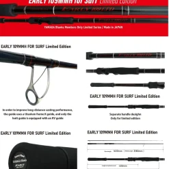 Yamaga Flies|Surf/Beach/Rock Rods>Blanks Early for Surf Ltd