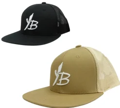 Yamaga Hats And Headwear|Flies>Blanks Flat Visor Mesh Cap