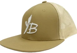 Yamaga Hats And Headwear|Flies>Blanks Flat Visor Mesh Cap