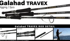 Yamaga Flies|Offshore Rods>Blanks Galahad Travex