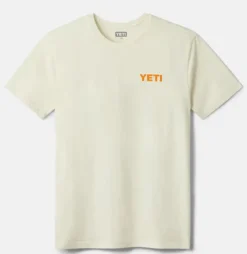 YETI Short Sleeve Shirts Mens|Flies>King Crab Short Sleeve T-Shirt Natural