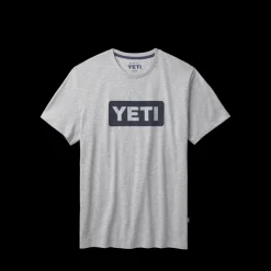 YETI Short Sleeve Shirts Mens|Flies>Wildly Stronger Short Sleeve T-Shirt Heather Gray